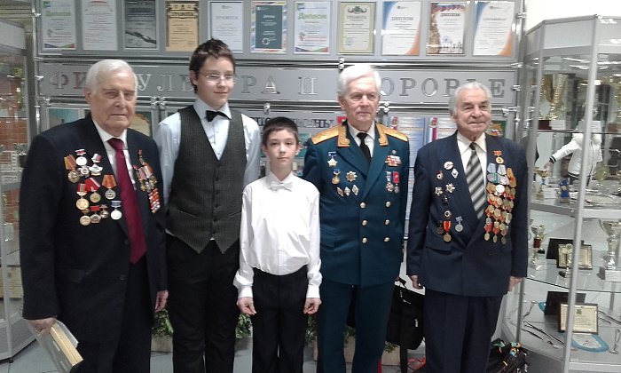 Концерт Совета Ветеранов района Замоскворечье,посвященному Битве под Москвой